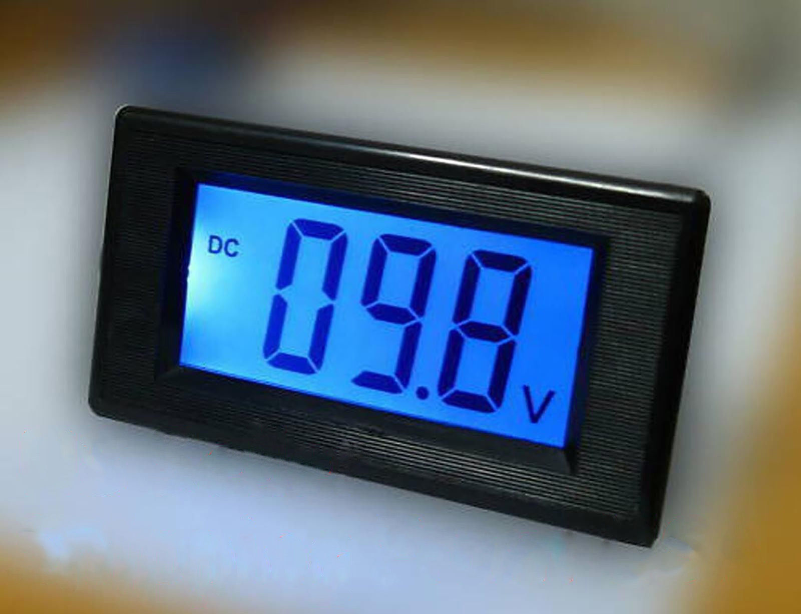 US Stock DC 0-199.9mV 200mV Blue LCD Digital Volt Voltage Panel Meter Voltmeter