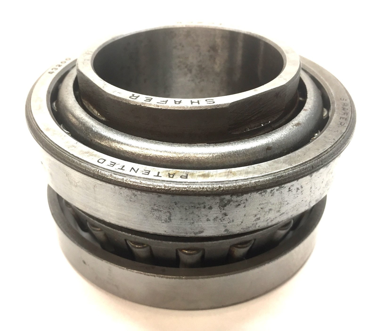Shafer Tapered Cone Ball Bearing Assembly 43231 w/Outer Race Cup (2) 43200 NOS