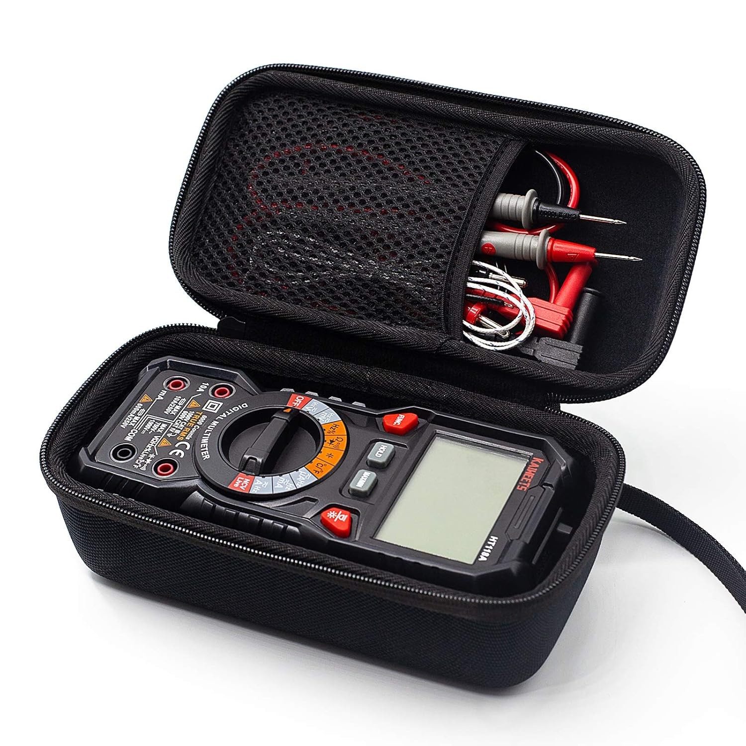 KAIWEETS HT118A/HT118E Multimeter Case, Protective Hard Storage Bag, Replacement