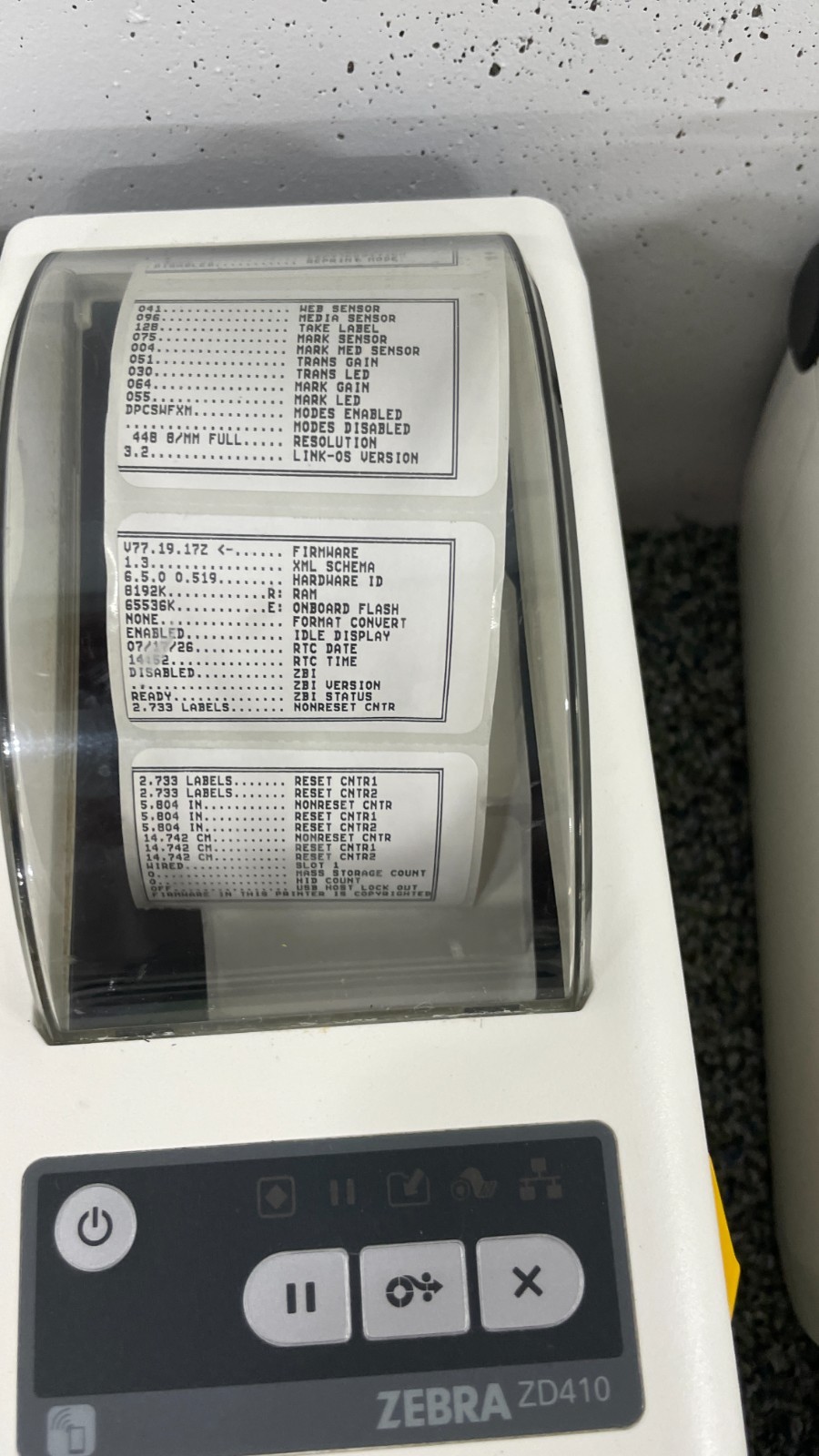 Lot of 31* Zebra ZD410 Thermal Label Printer Ethernet Bluetooth ZD41H22-D01E00EZ