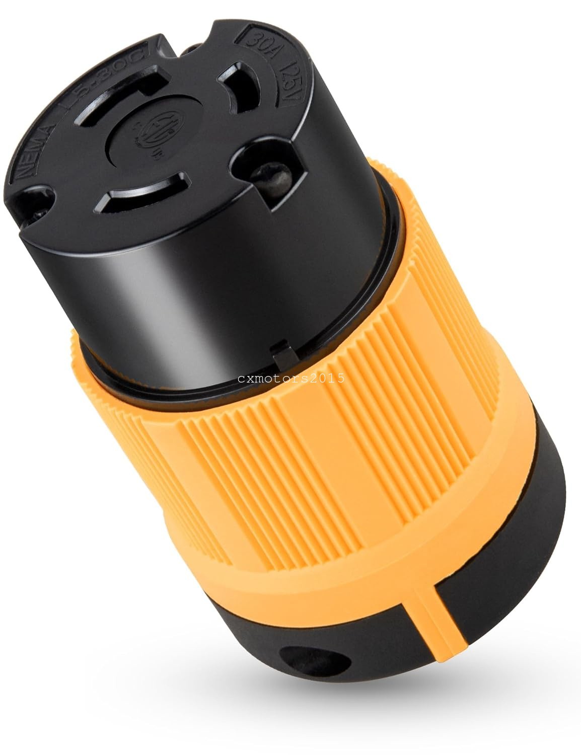 NEMA L5-30C Generator Locking Connector for RV Marine L5-30R Female Adapter Plug