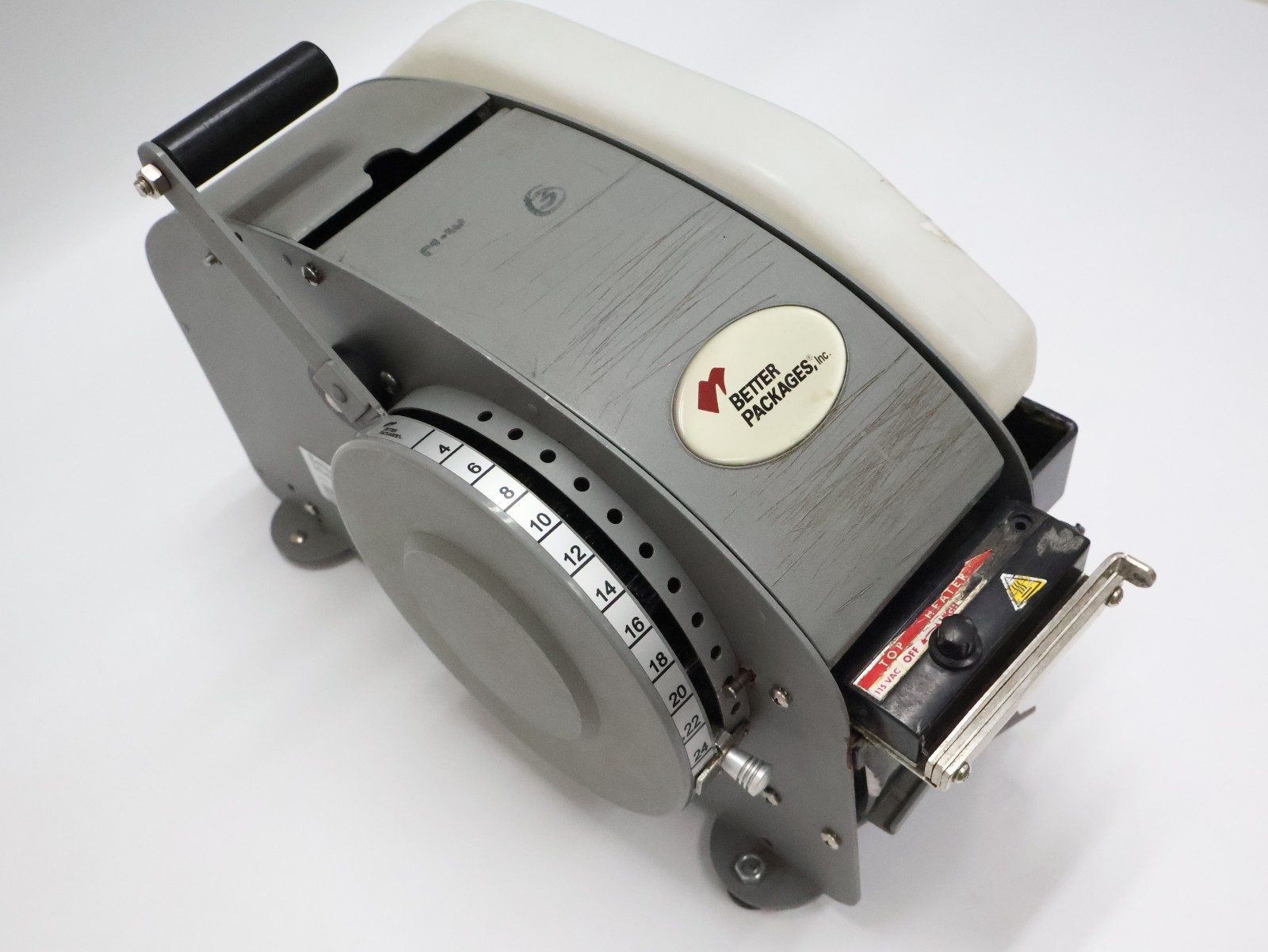 Better Pack 333 Plus Manual Water-Activated Tape Dispenser For Parts/Repair READ