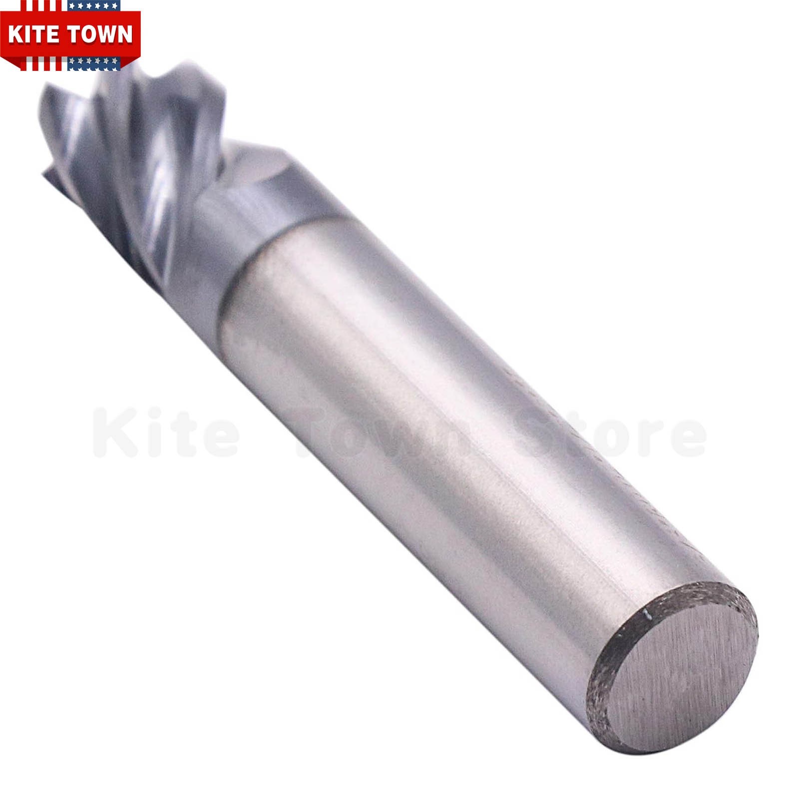 3/8″ 5 Flute Variable Helix Carbide End Mill – .020 Corner Radius – AlCrN Coated