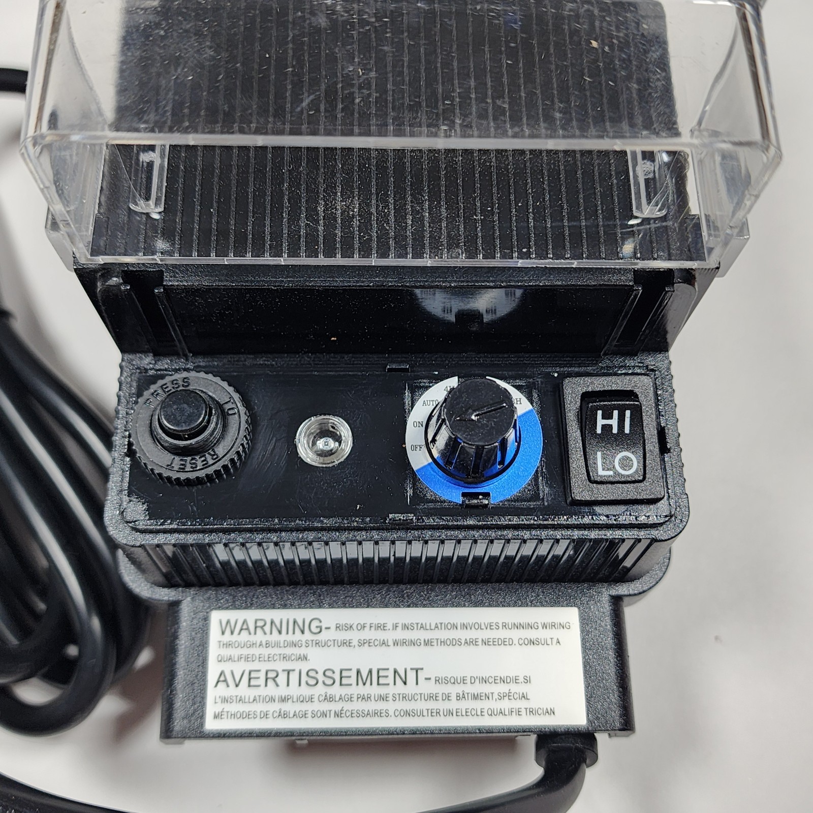 Kichler 60W Standard Series Transformer Black for 12V Lighting Systems 15E60BK