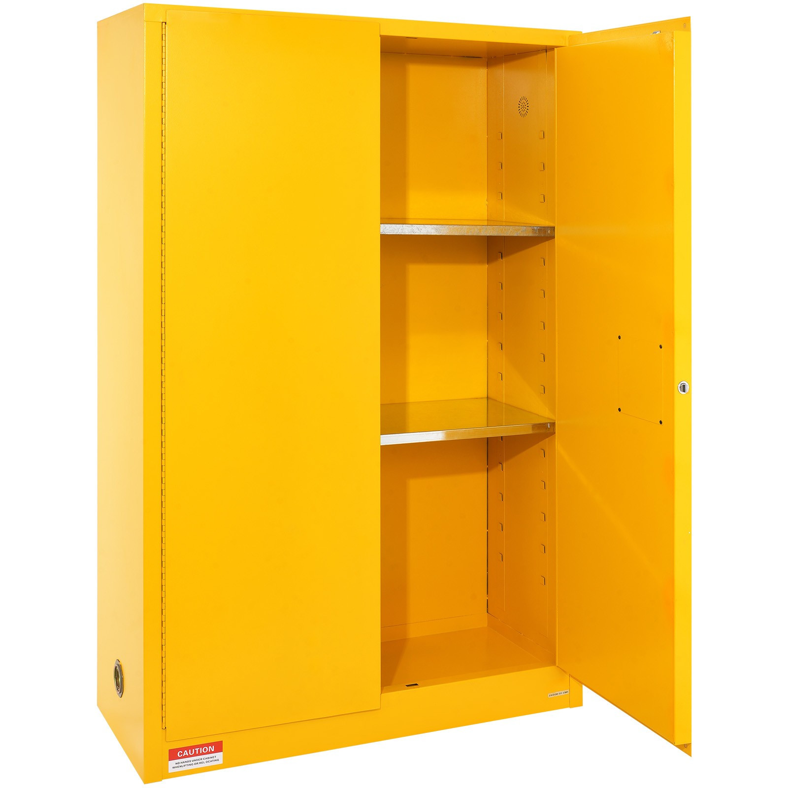 Flammable Safety Cabinet Liquid Storage 45 Gal 42.9X18.1X65.2 in Cabinet