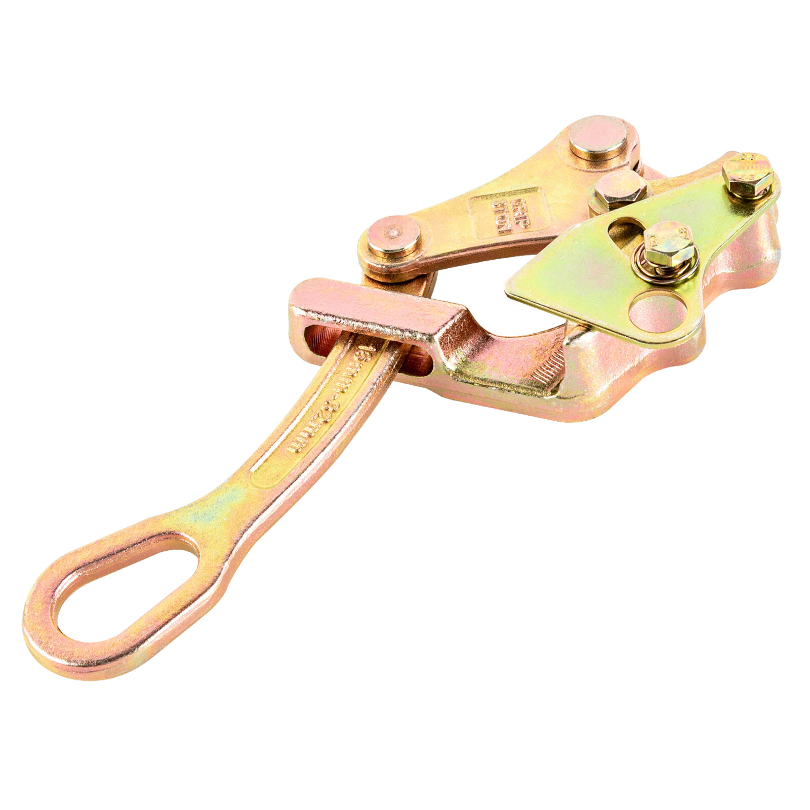 3T Wire Grip Cable Gripper Puller Steel Rope Jaw Pulling Tool Cable Clamp 6600Lb