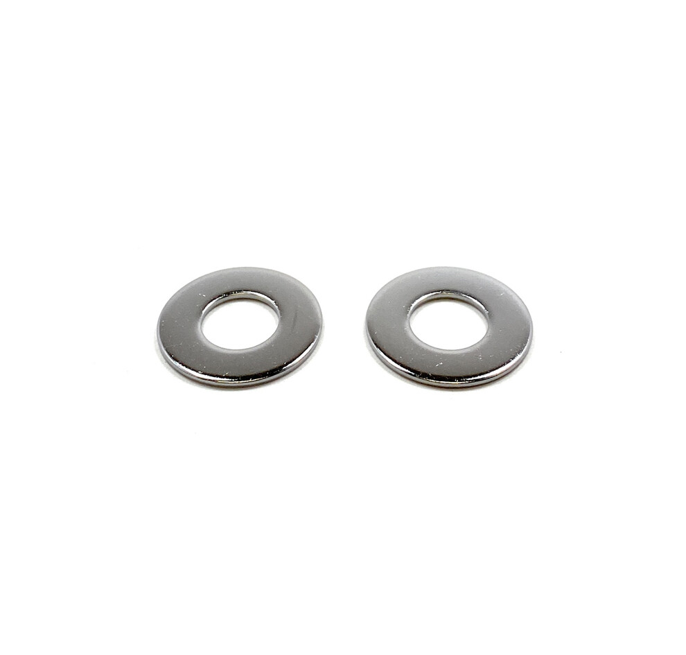 (50) 3/8″ Chrome 18-8 Stainless Steel Flat Washer 7/8 OD – Chrome Flat Washers