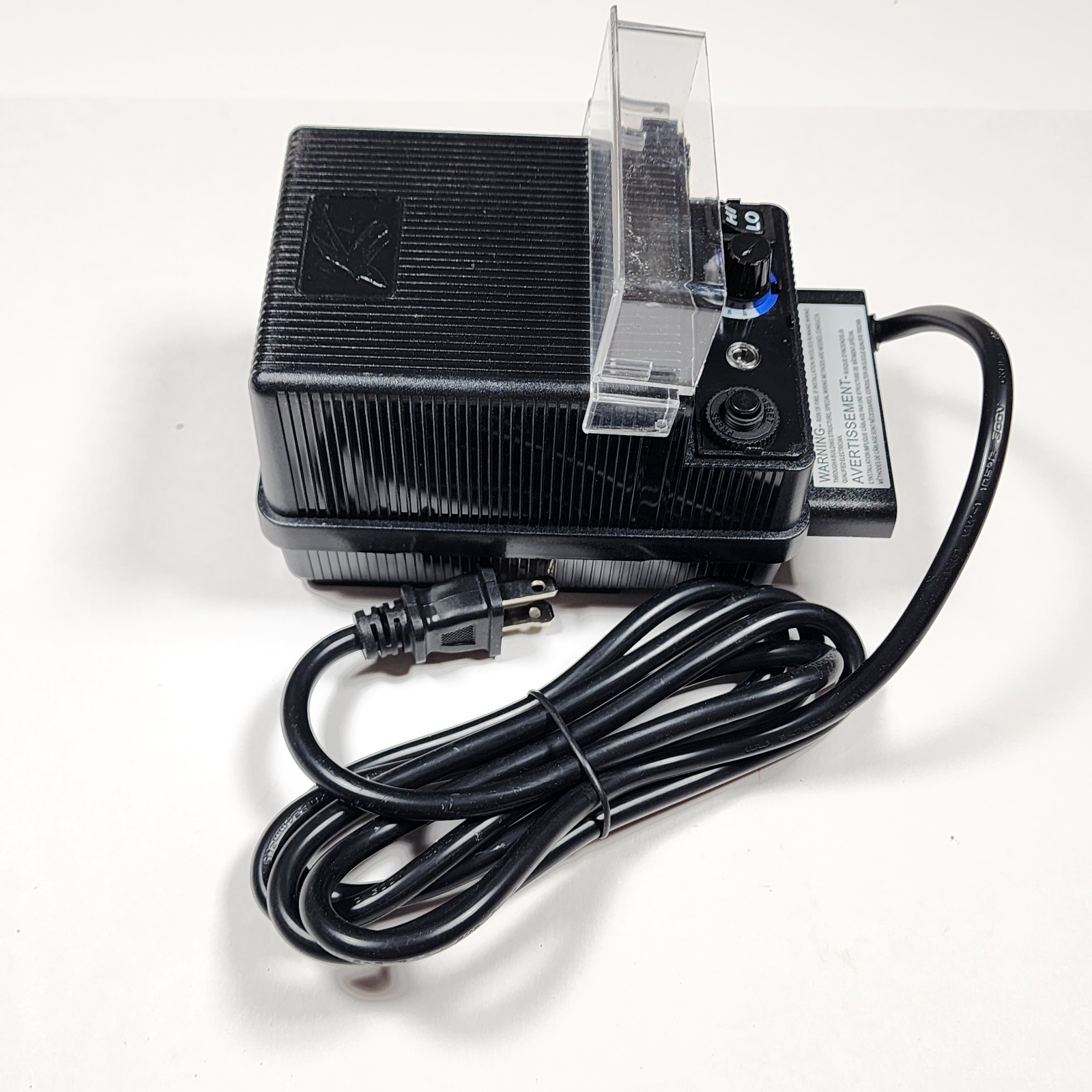 Kichler 60W Standard Series Transformer Black for 12V Lighting Systems 15E60BK
