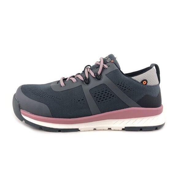 Bogs Sandstone KN TR Low ST Work Shoes Womens Size 8.5 EUR 39.5 Safety Toe Gray