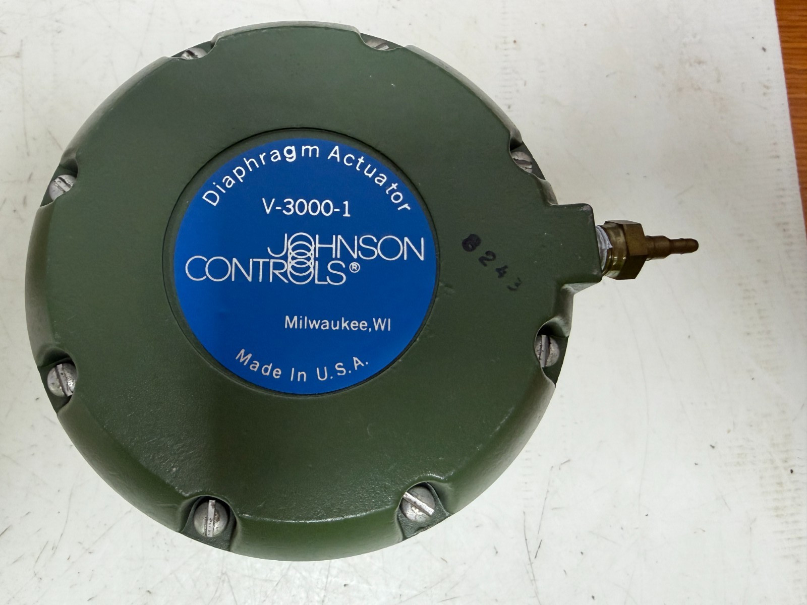👀NEW JOHNSON CONTROLS EXPOSED DIAPHRAGM ACTUATOR 30 PSIG V-3000-1