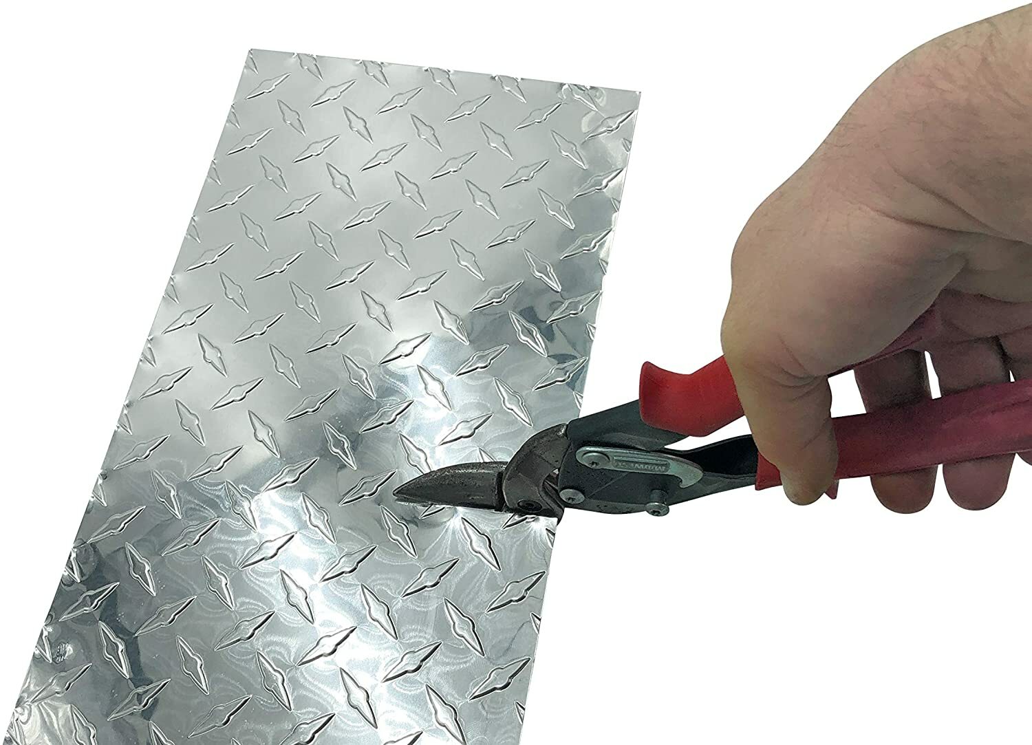 EAGLE 1 Thin .025 Aluminum Diamond Tread Plate Rolls Gravel Guards Many Colors
