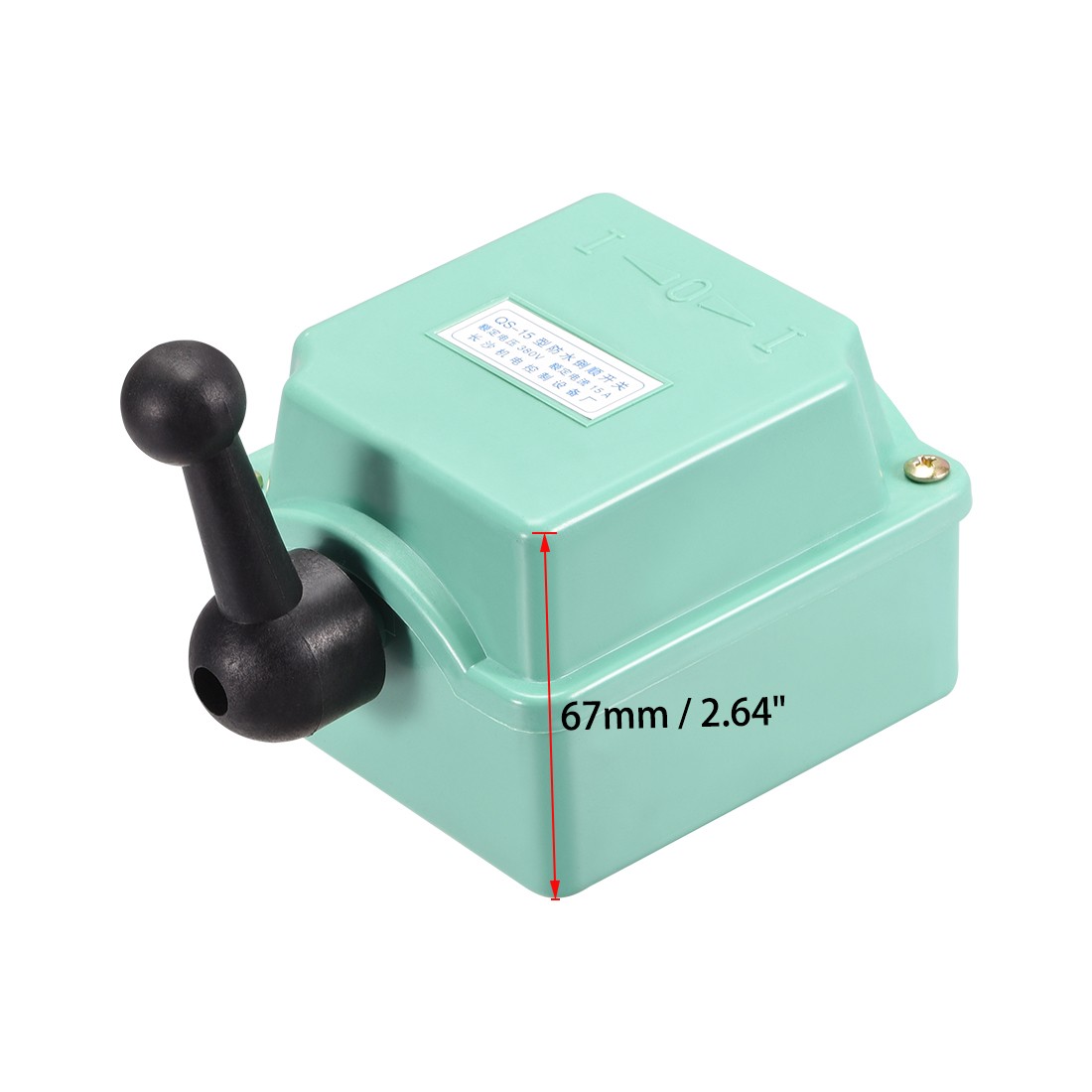 Drum Switch QS-15 3 Positions Forward/Off/Reverse Motor Control Plastic 15A