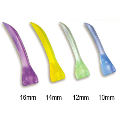 Dental Plastic Wedges – 100 pcs – size ( Yellow 14mm )