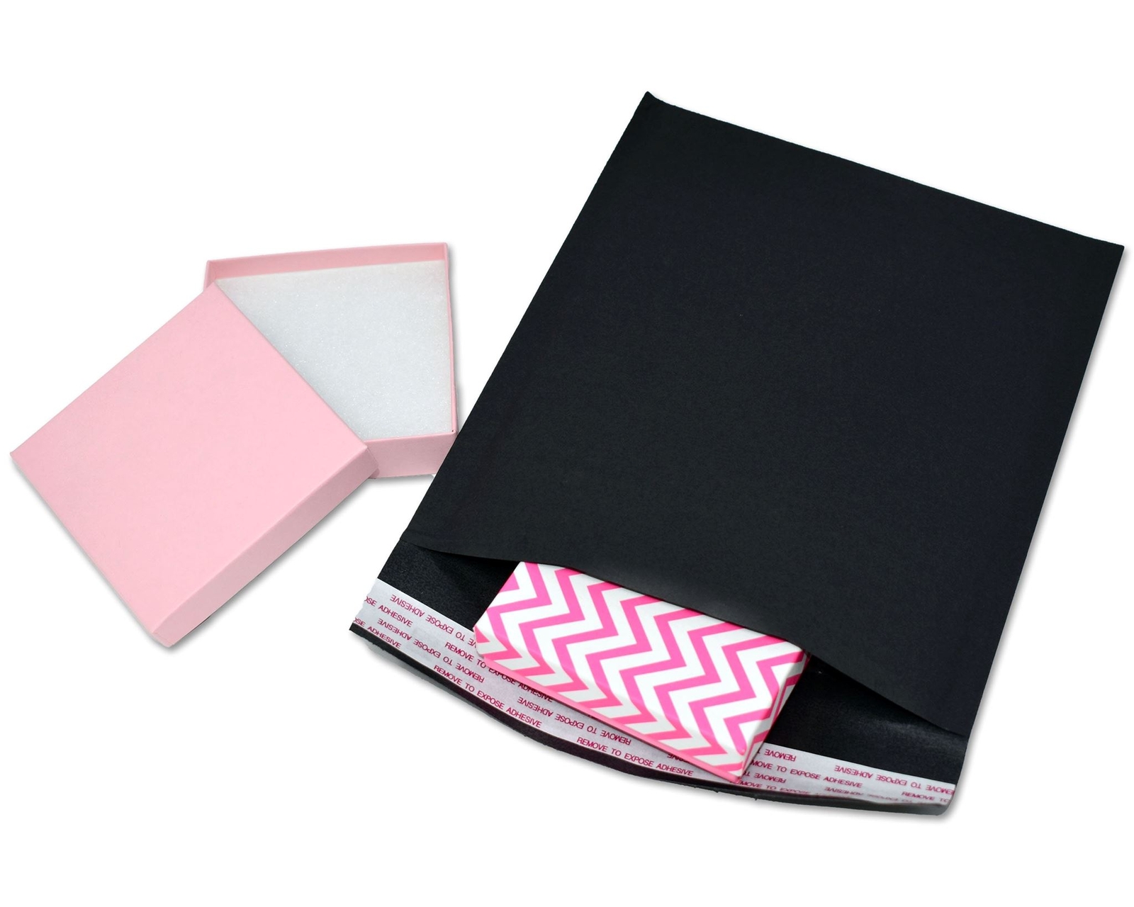 4×8, 5×9, 6×10, 8×12 Black Matte Kraft Bubble Mailers! Colorful Unique Quality P
