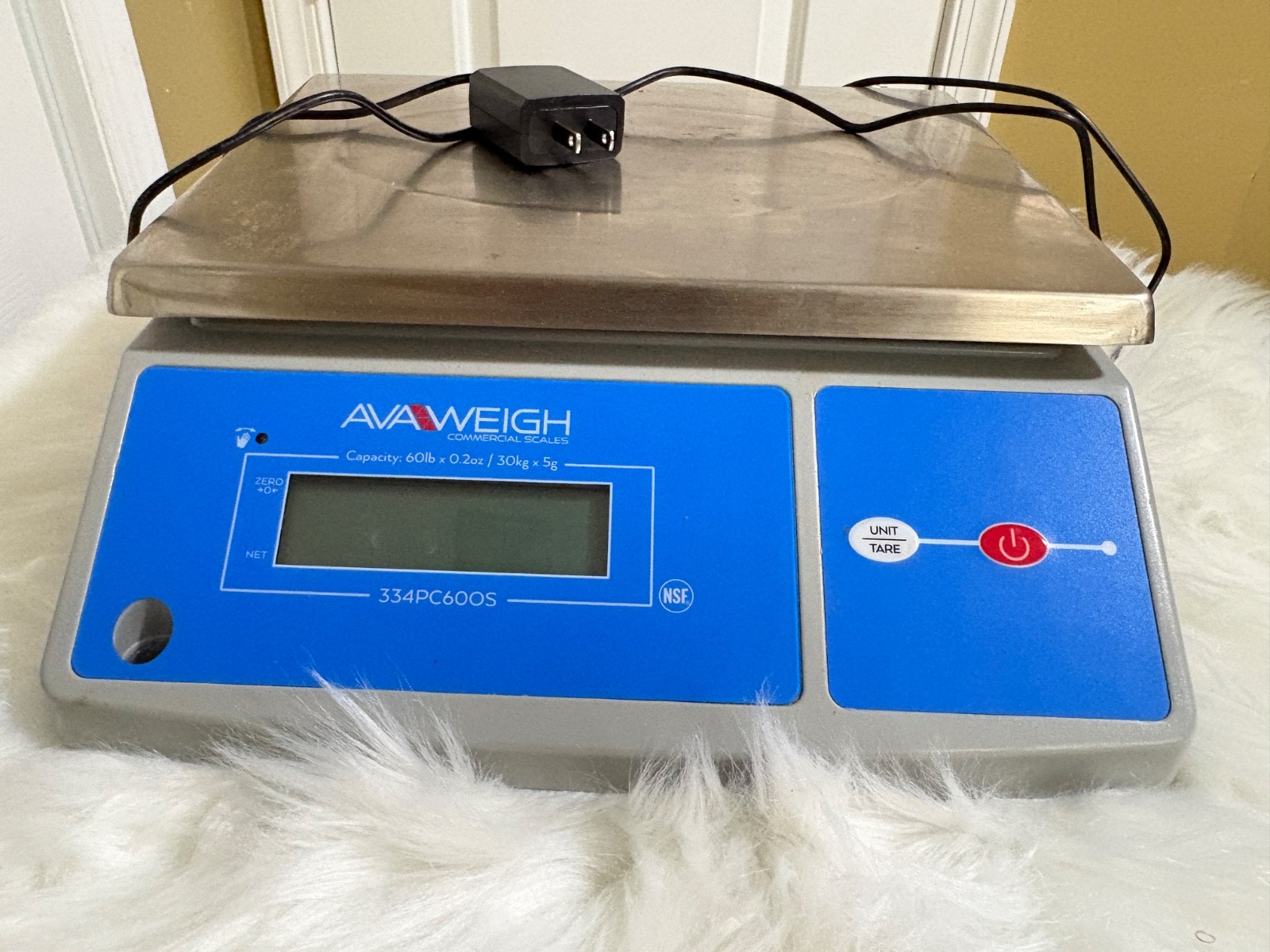 Digital Portion Control Scale with an Oversized Platform
