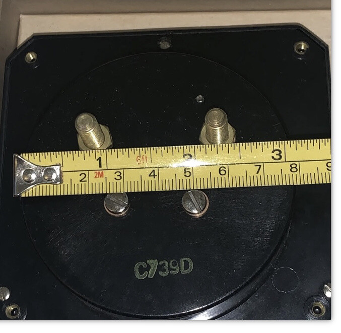 VTG Reliance C739F – 0-750 RPM Electric Speed Indicator New Open Box
