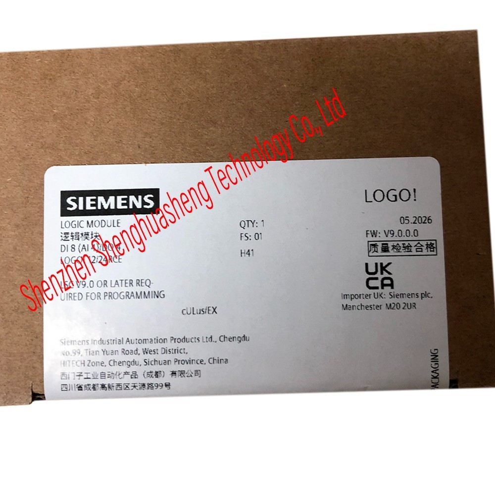 NEW Original Siemens 6ED1052-1MD08-0BA3 LOGO! 12/24RCE Logic Module 12/DC 24V