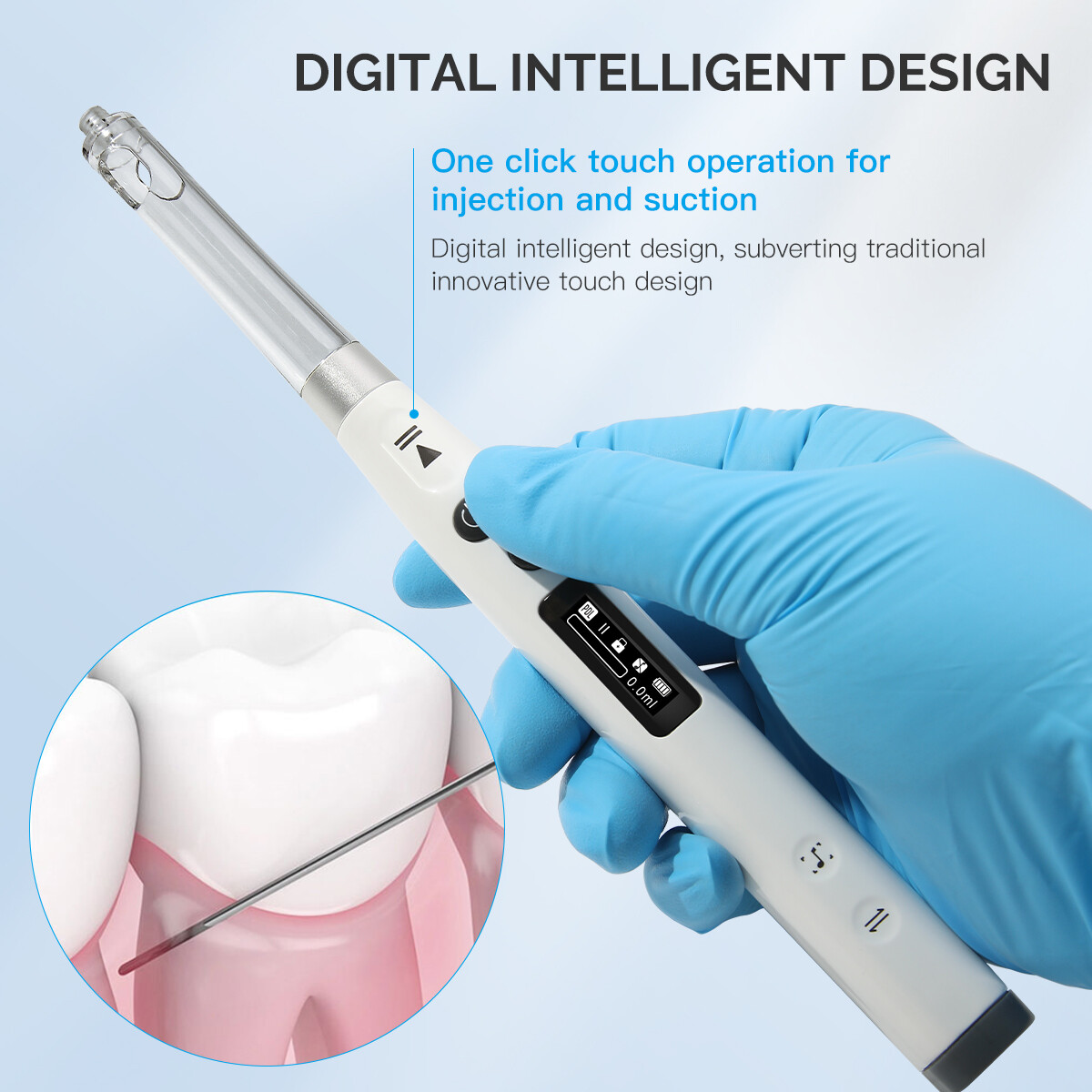 AZ Dental Painless Oral Electronic Anesthesia Delivery Device LCD Injector Pen