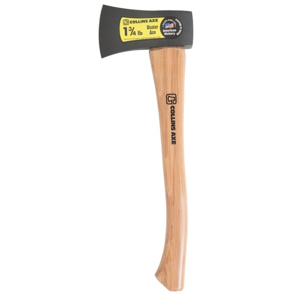 Collins 1.75 lb Single Bit Hunting Axe 14.75 in. Wood Handle