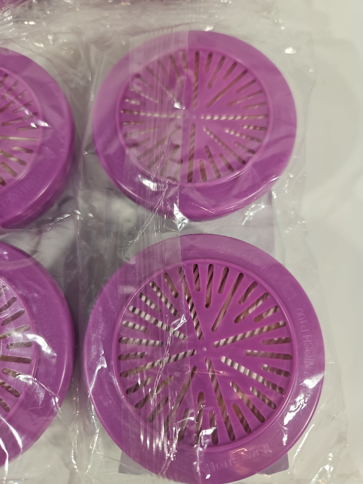 Lot of 6 Pairs Sets Honeywell North P100 Respirator Cartridge 7580P100