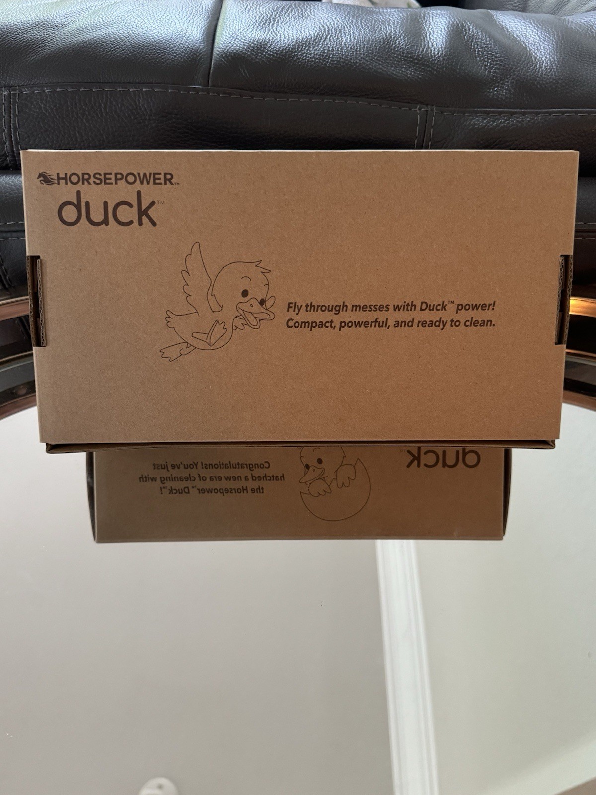 Duck Gold Cordless Handheld Vacuum, Bagless, HEPA, Rechargeable, Attachments