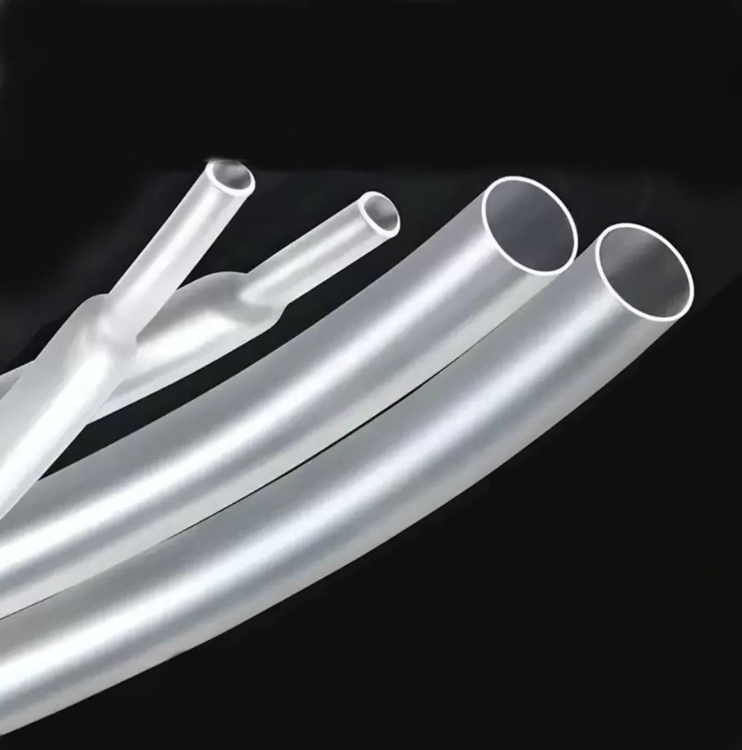 100 FT. 100′ Feet CLEAR 3/8″ 9mm Polyolefin 2:1 Heat Shrink Tubing Tube Cable US