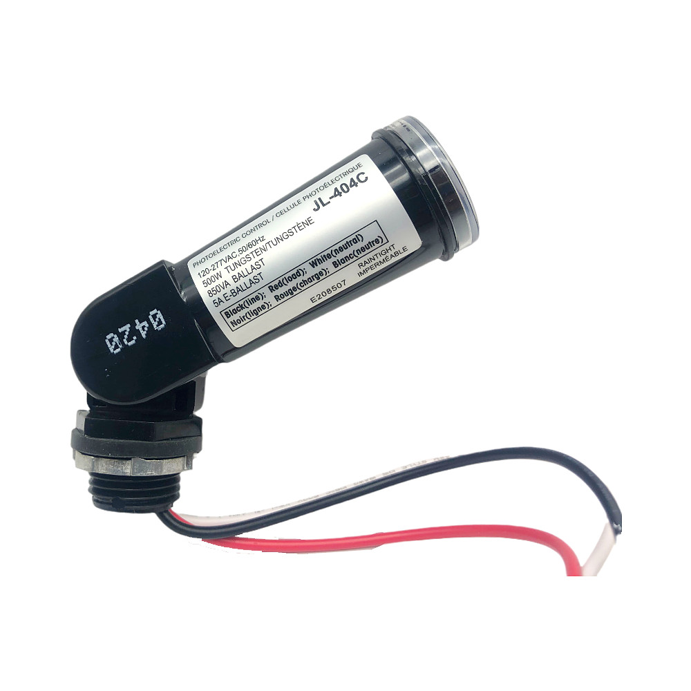 Dusk To Dawn Outdoor Swivel Photo Cell Light Control Photocell Sensor LED 277V