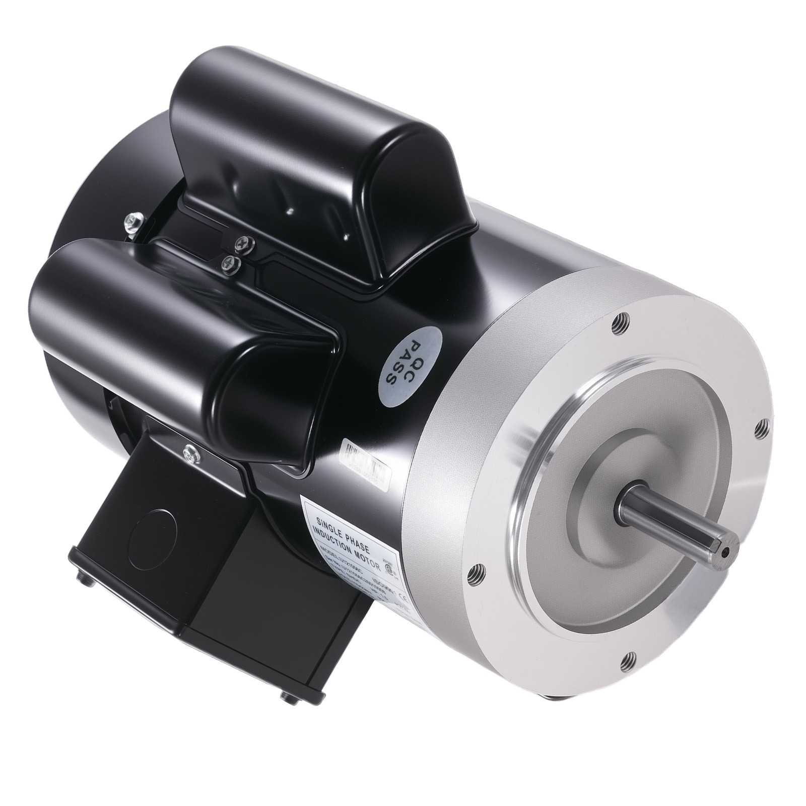 1.5HP Electric Motor 3450 RPM, AC 115V/230V, 56 Frame, Air Compressor Motor
