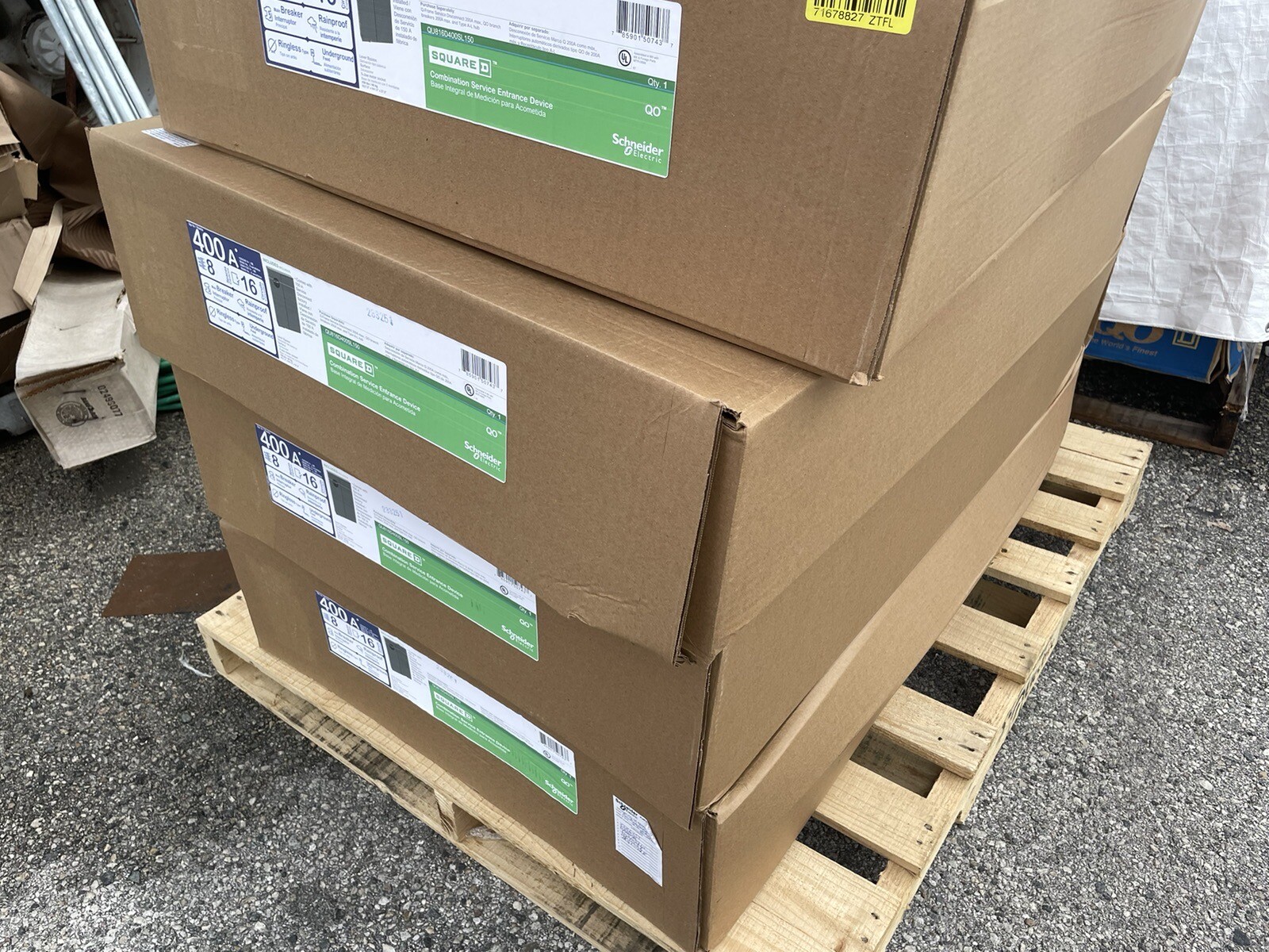 Square D 400A Meter Main Disconnect 400 AMP QU816D400SL150 (BRAND NEW) ed4u