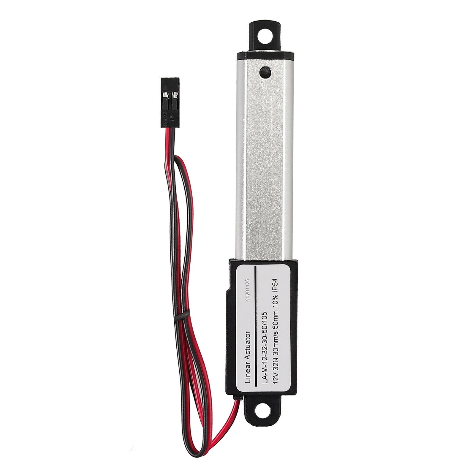 Micro Mini Electric Linear Actuator 10mm 100mm Force 1.5-42.3lbs 12V Fast 6»/s