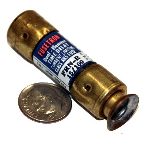 FRN-R-15/100 – 15/100A Dual Elem. Time-Delay Currnt Lmtng Fuse Rk5 250V – 1/Pk