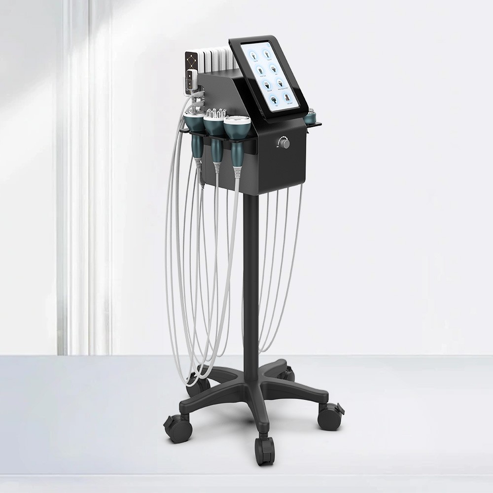 9 in 1 Beauty Machine for Skin Smoothing & Enhance Body Curves Vertical Model