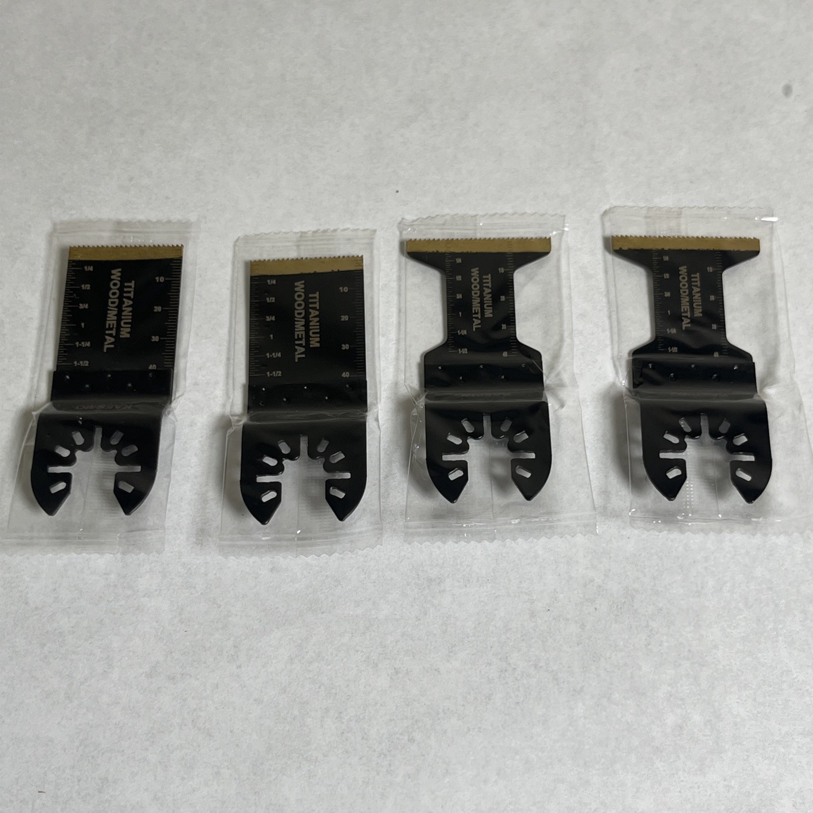 31 Pack Oscillating Saw Blades Multitool Titanium For Metal Wood Plastic Kaermo