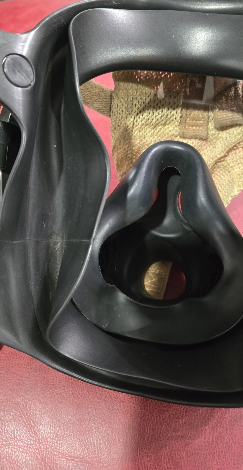 Scott AV-3000 Fire Fighter SCBA Mask Amp Bracket Size MEDIUM Harness