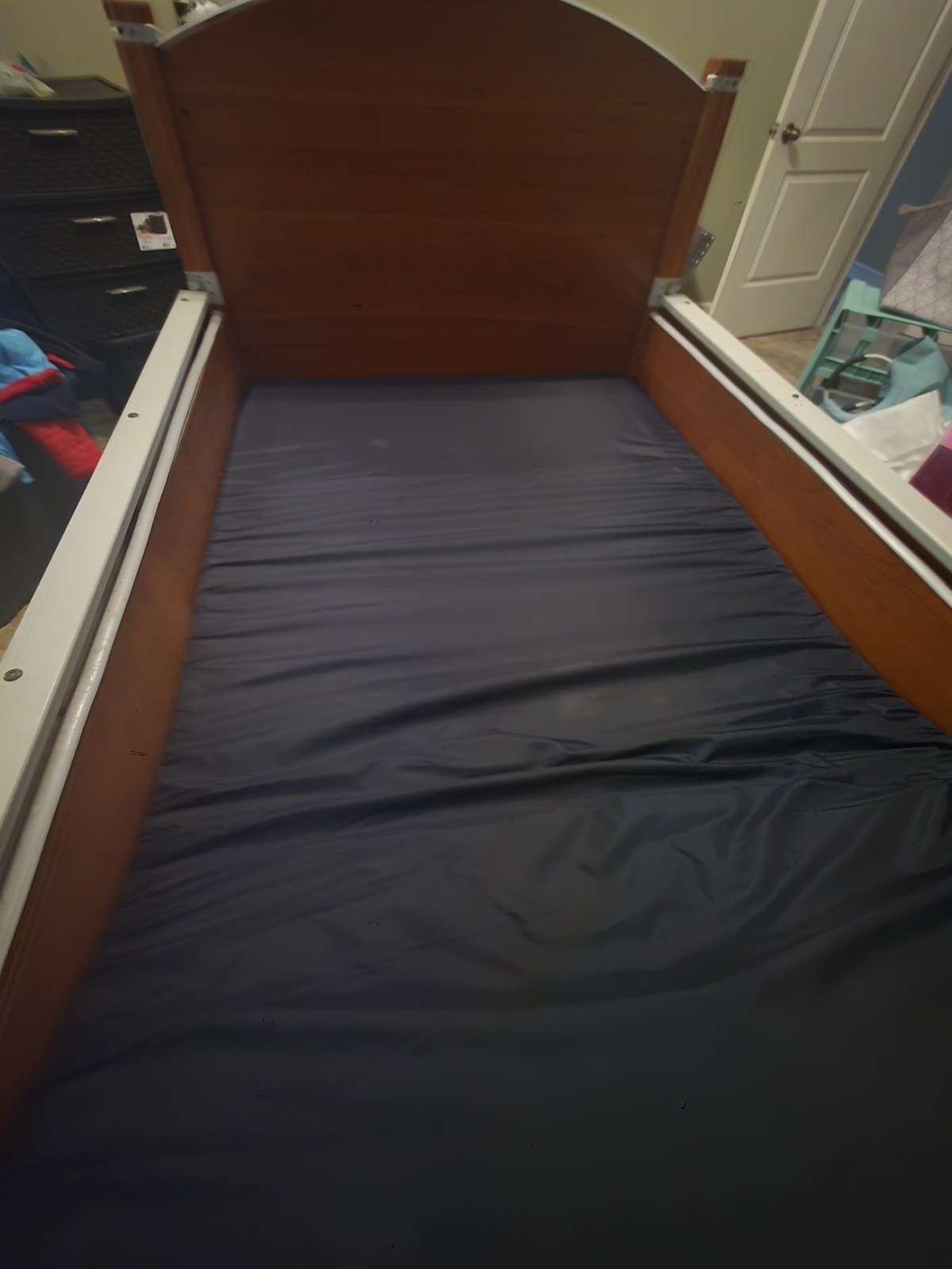 Sleep Safe Wood Homecare Bed with Side Panels Physical Rehabilitation Bed