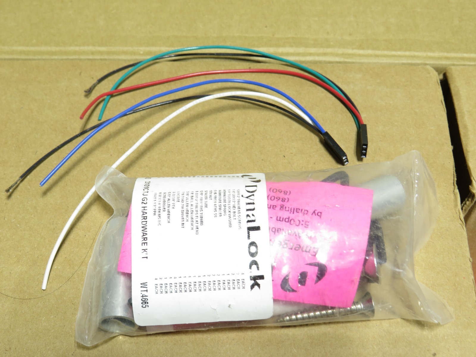 ✔ Dynalock 3101C-TJ101-G2 300 Series Single Electromagnetic Lock Delayed [CTCNC]
