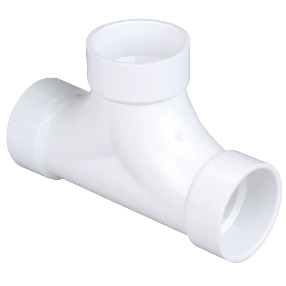 NIBCO 14811-C (or 4811-C) 3-inch 2-way Cleanout Tee Fitting