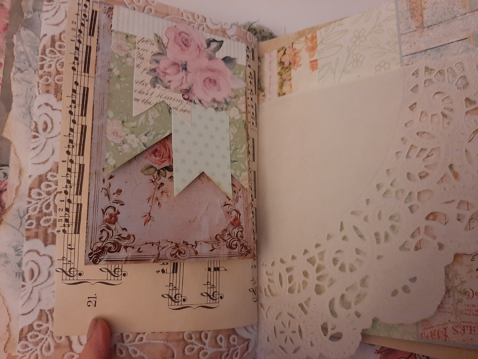 Junk Journal Handmade chunky «Secret Garden» Soft and squishy Classic Story