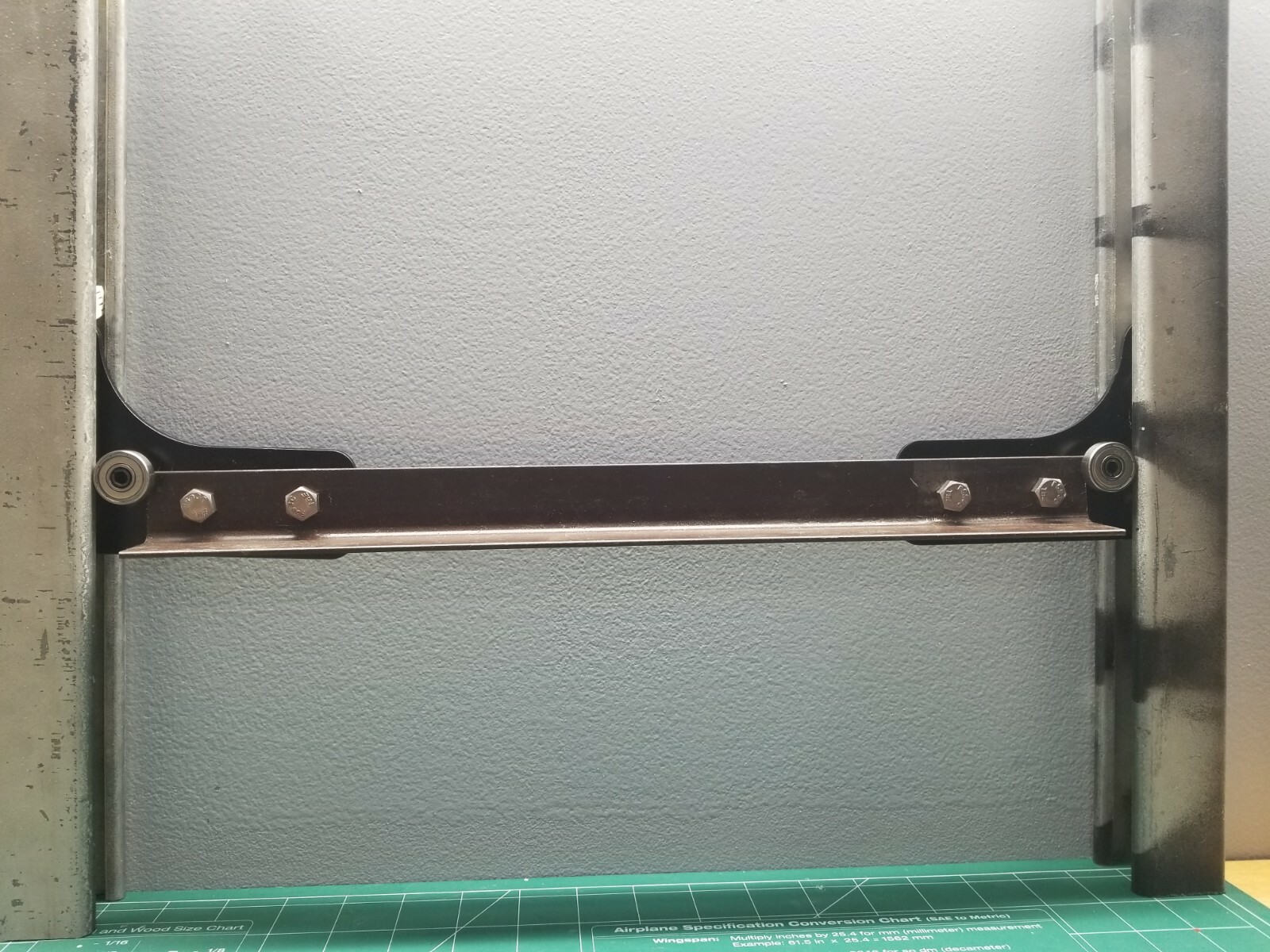 1-5/8 Strut Channel Unistrut custom trolley Universal trolley many uses USA made