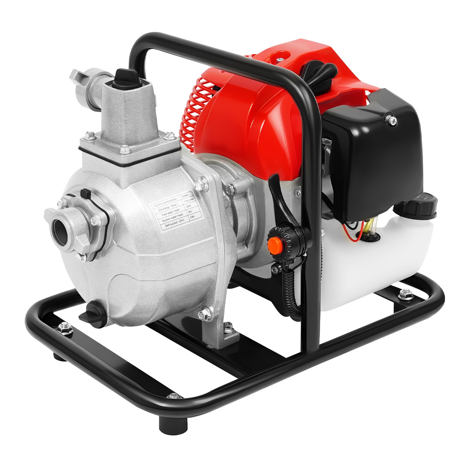 1.7 Hp 1 Gas Power Semi-trash Water Pump High Pressure Irrigation Transfer Pump
