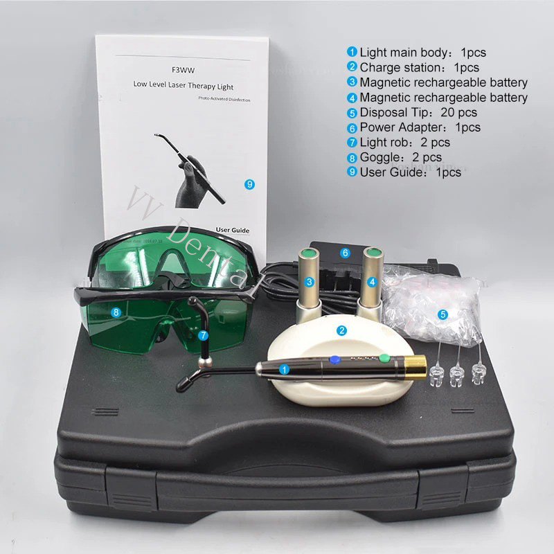 Dental Diode Laser System Cordless Wireless laser Pen soft tissue Perio Endo