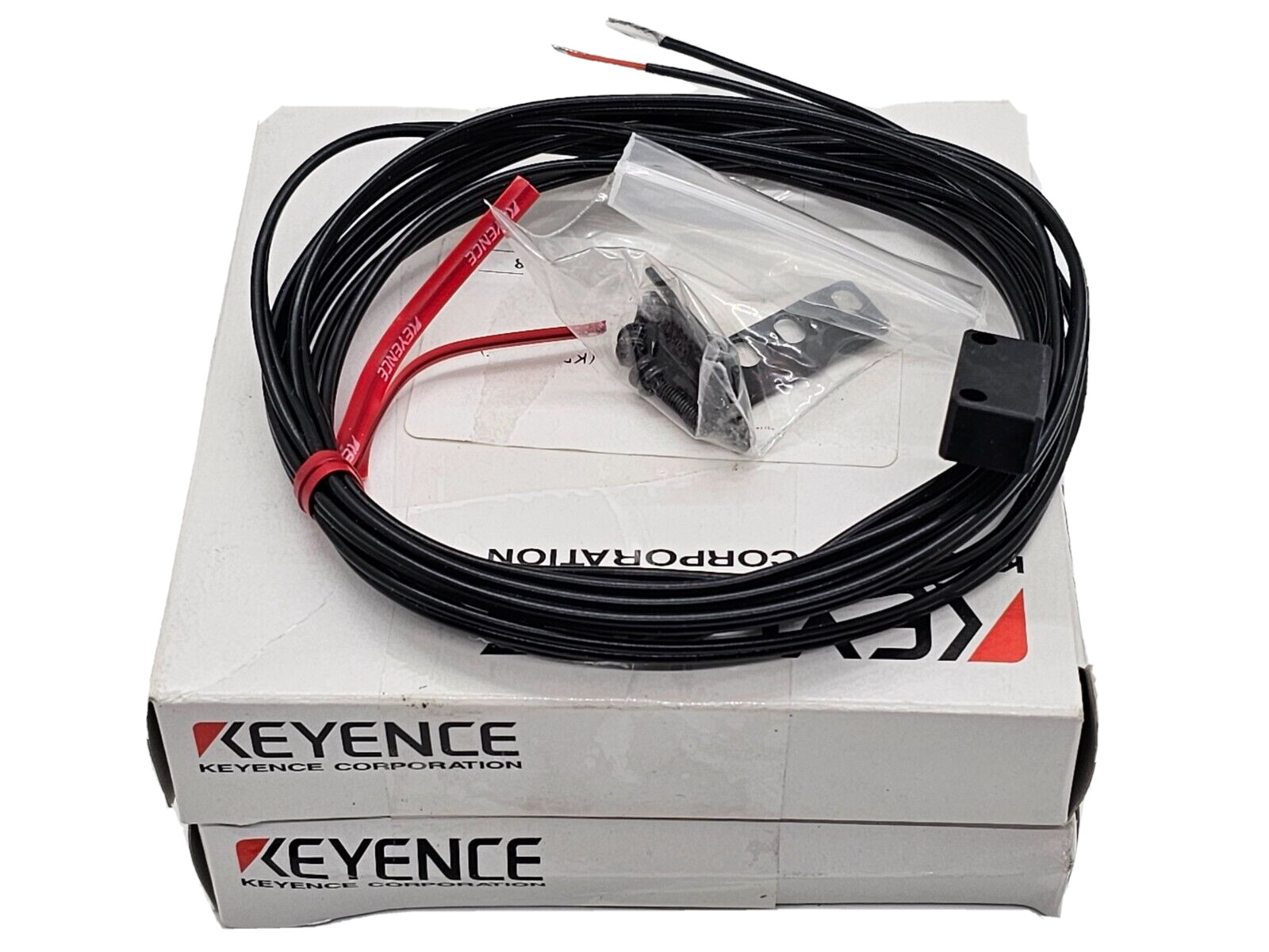 Keyence PS-45 Long Distance Reflective Sensor Head PS45 ( Lot of 2 ) NEW