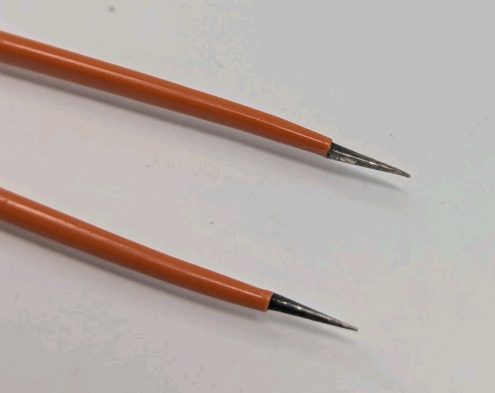 ASSI BPNS18323 Bipolar Forceps Non-Stick Stright Pointed 18cn Length