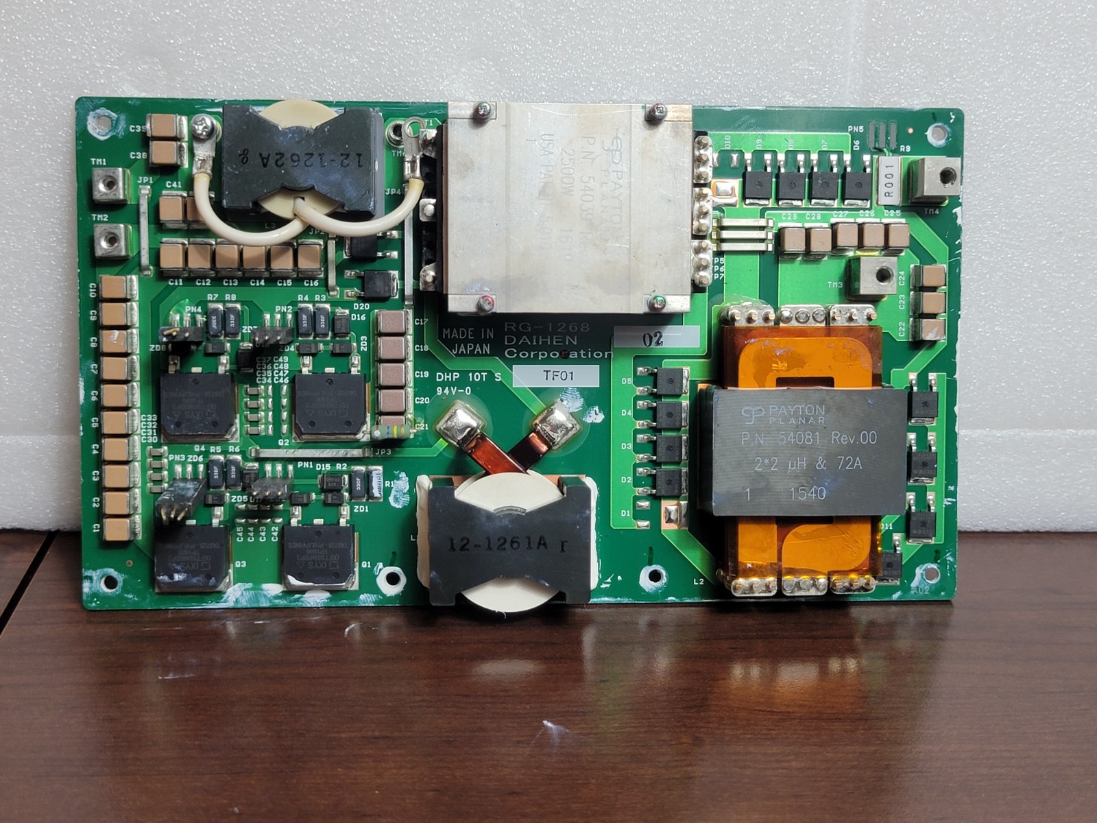 Daihen RG-1268 Power PCB Payton Planar Transformer 2500W 54039 54081 IXFT50N50P3