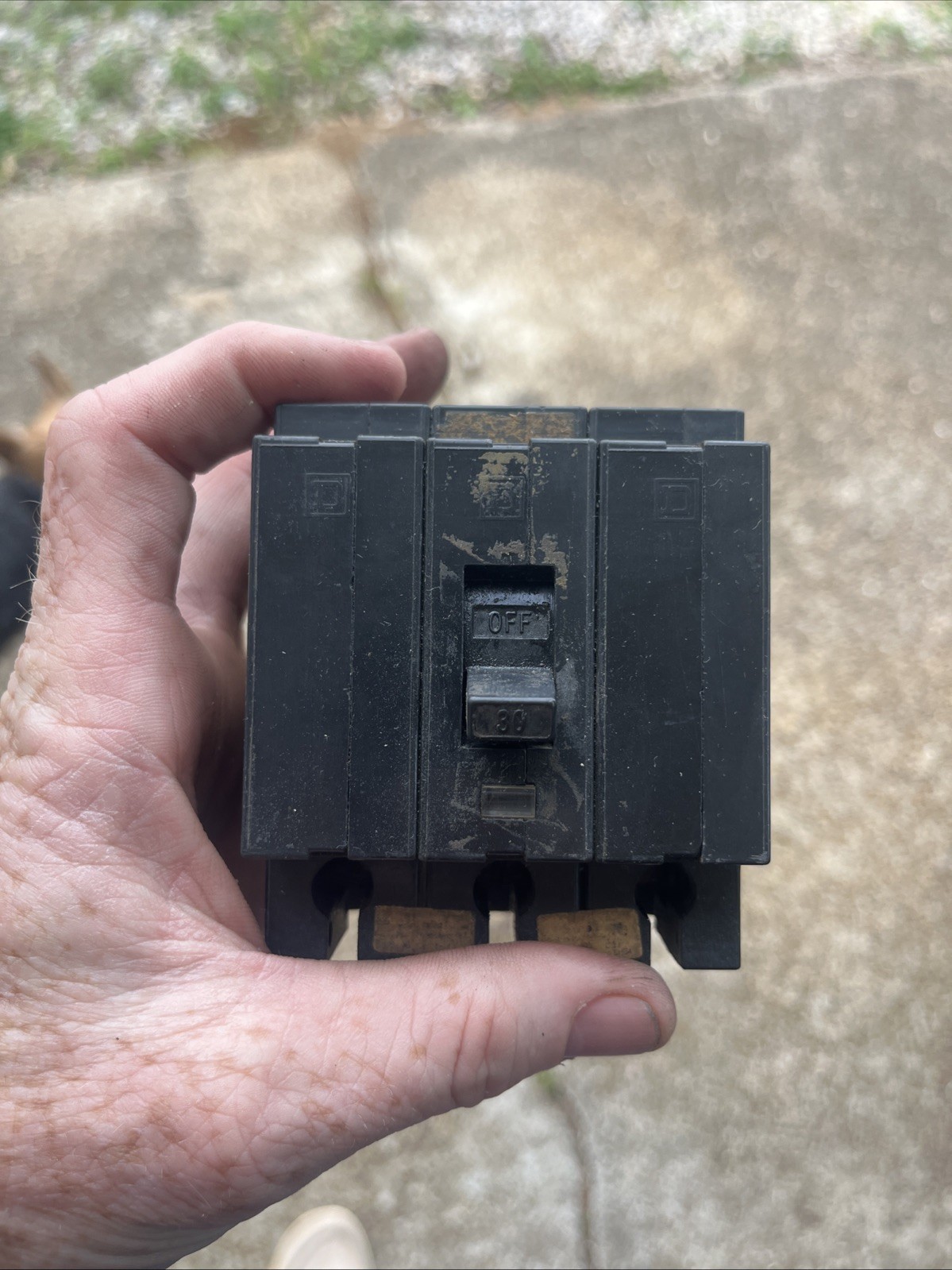Square D EHB34030 3 Pole Circuit Breaker