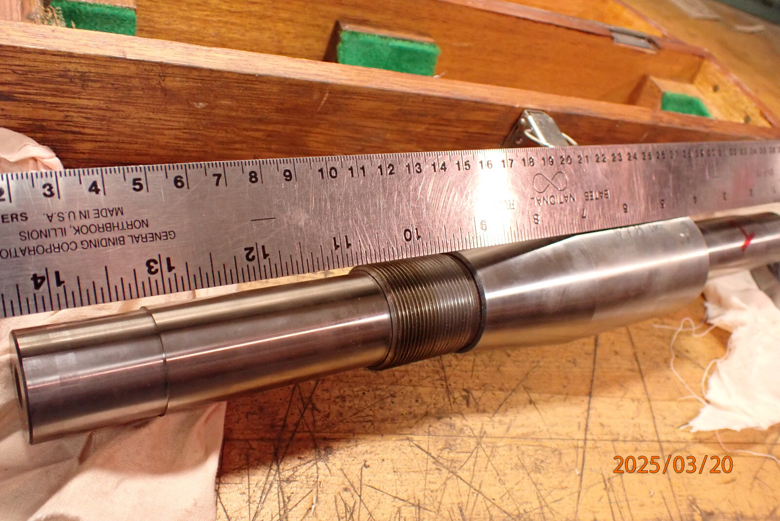 SOME SORT OF ARBOR POSSIBLE SURFACE GRINDING GRINDER BALANCING ARBOR SHAFT