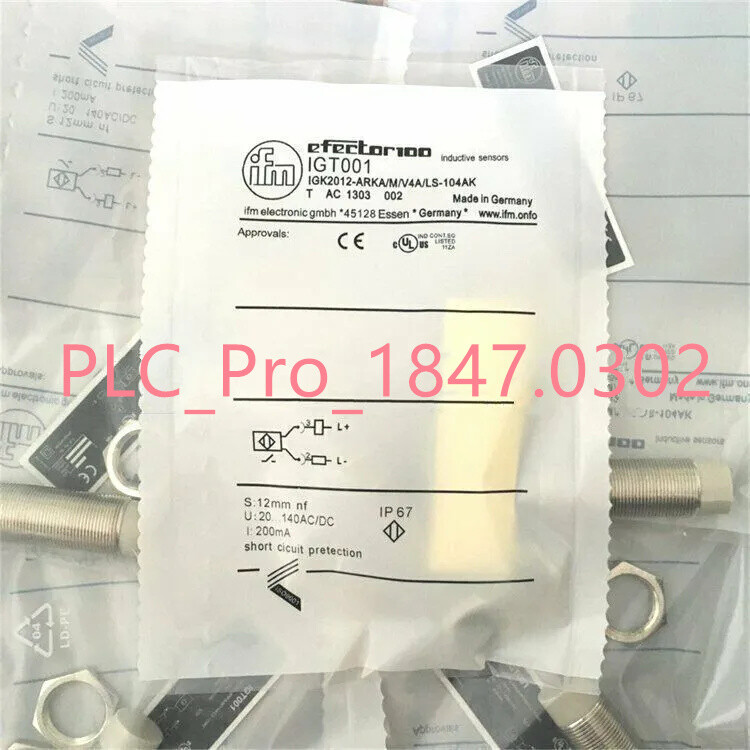 IGT001 1PCS Brand New IFM IGT001 Proximity Switch Sensor Fast delivery