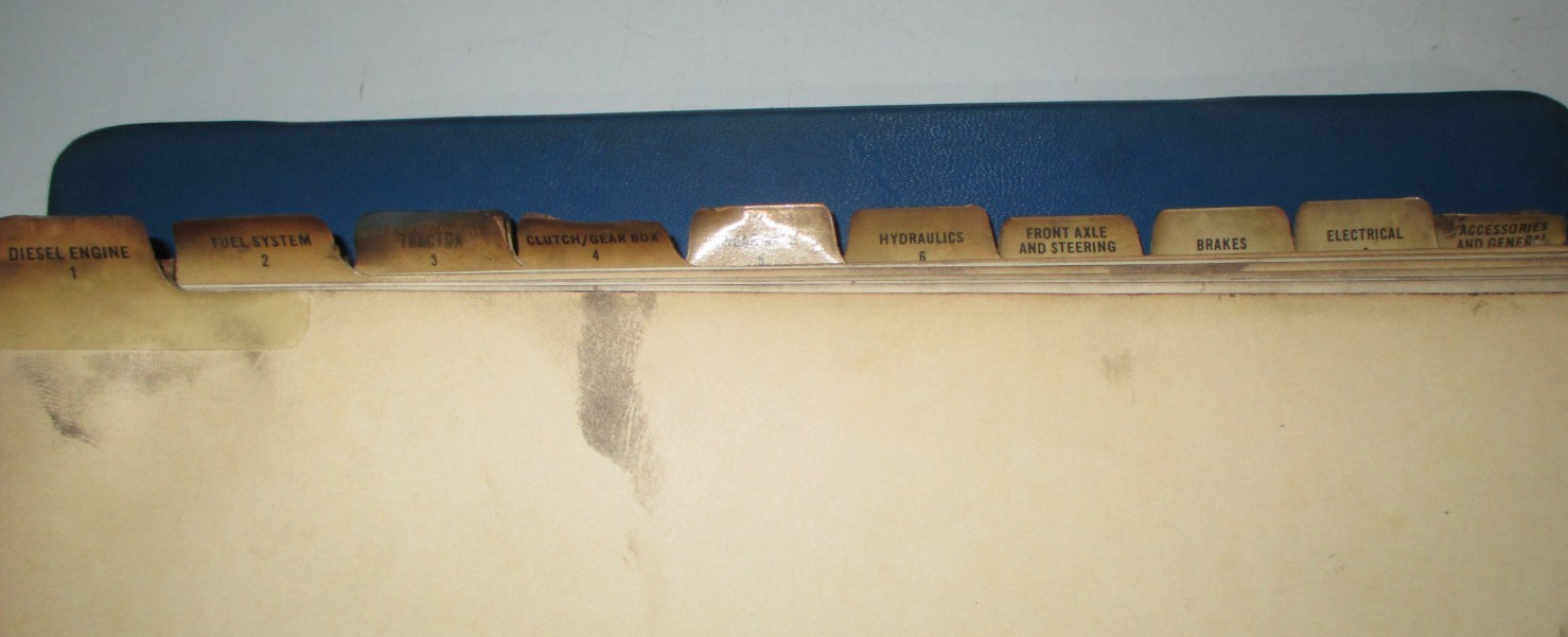 Ford Fordson Major & Power Major Tractor Service Shop Repair Manual ORIGINAL!