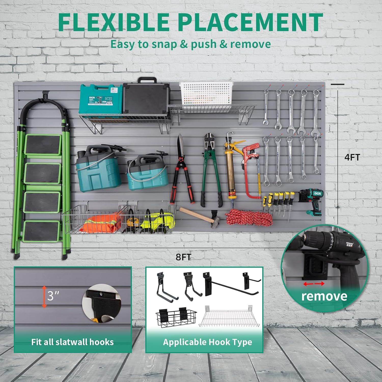 Slat Wall Paneling Garage Slat Wall Storage Systems Slatwall Panels Power Tool O