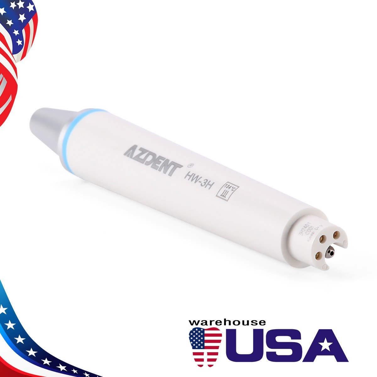 Dental HW-3H Ultrasonic Scaler Handpiece fit WOODPECKER EMS VRN Piezo Scaler